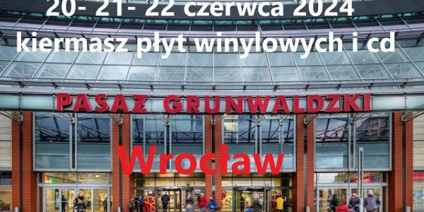 Wrocław Pasaż Grunwaldzki, kiermasz winyli i CD