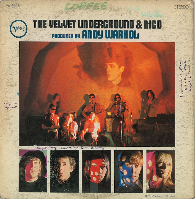 Velvet Underground & Nico winyl z autografami 