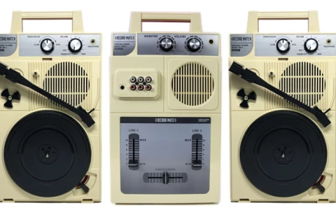 Stokyo Complete DJ Set - przenośny gramofon z mikserem